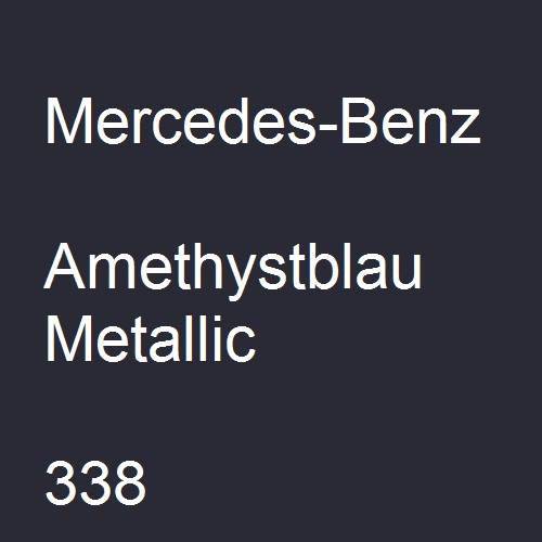 Mercedes-Benz, Amethystblau Metallic, 338.